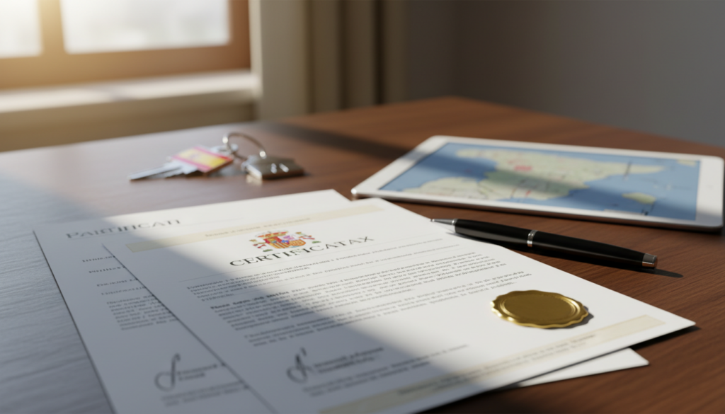 How to Obtain Your Tax Certificate for Property Purchase in Spain